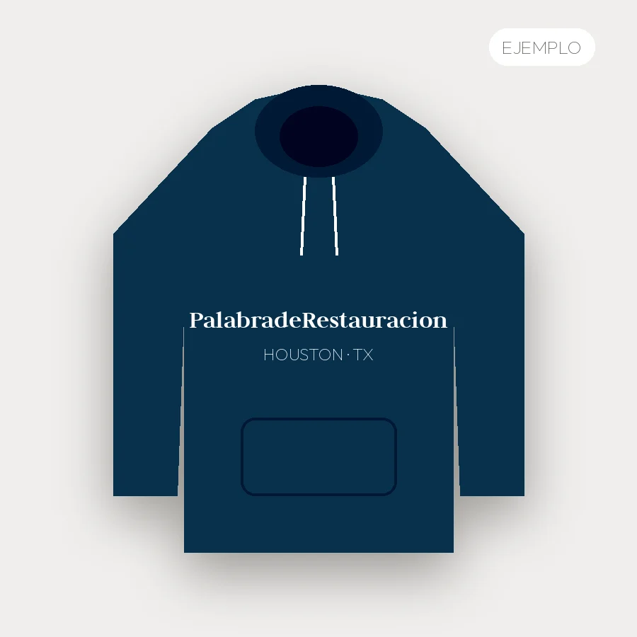 Imagen de ejemplo: Sudadera con capucha